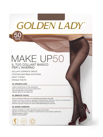 Колготки (2 пары) Make Up 50 Golden Lady