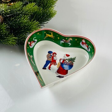 Блюдо глубокое Новый год Lenardi