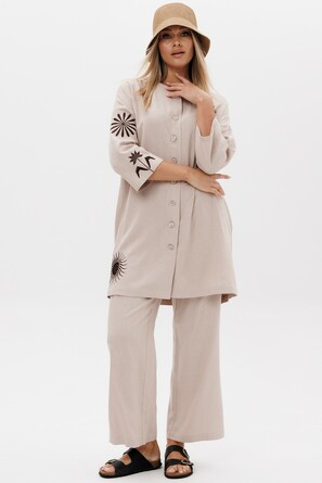 Костюм льняной (блуза и брюки) Ma Cherie