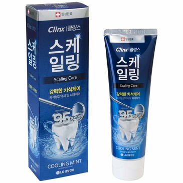 Паста зубная против образования зубного камня clinx cooling mint, 100 г Perioe