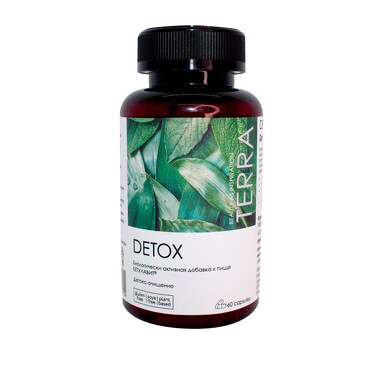 БАД Detox, Бетулавит, 60 капсул Terra