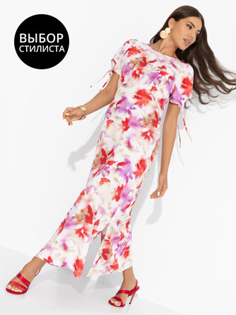 Платье из вискозы Форма обольщения Charuttimoda