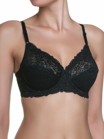 Бюстгальтер с двухсекционными чашками на каркасах Triumph