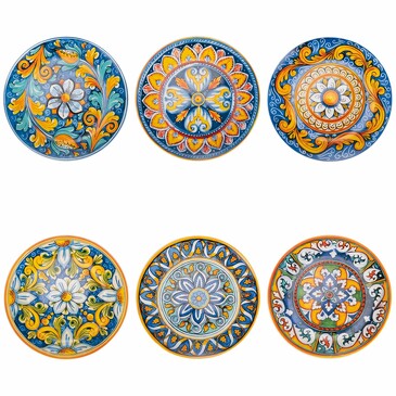 Набор тарелок десертных (6 шт.) La Tradizione, ø 19,3 см Villa D'Este