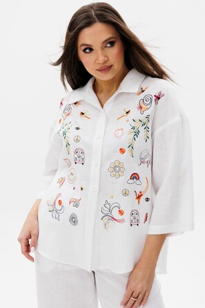 Блуза льняная Ma Cherie