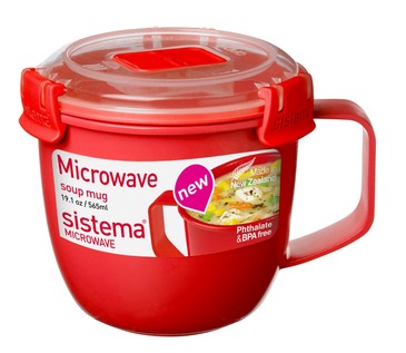 Кружка суповая 565 мл Microwave Sistema