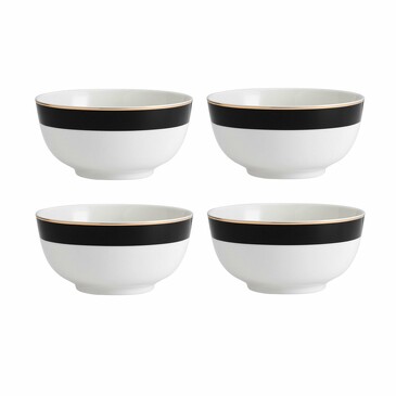 Набор фарфоровых мисок Luxe Deco (4 шт.) 14 см, 500 мл Mikasa