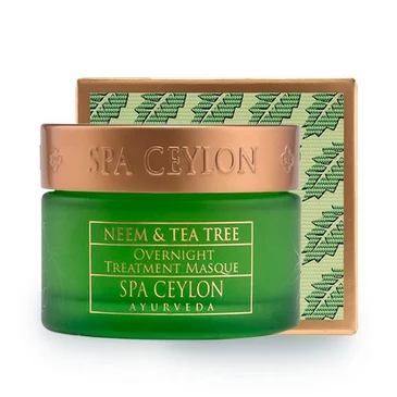 Маска для лица ночная увлажняющая Ним и чайное дерево Spa Ceylon, 100 мл