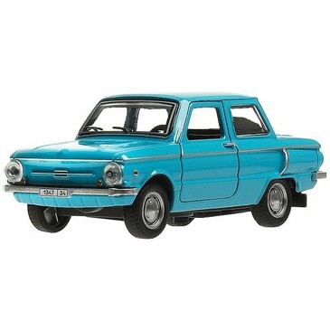 Игрушка Ретроавтомобиль Заз-968а, 12 см, (инерционный механизм) Технопарк