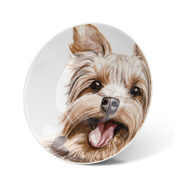 Тарелка Dogs 10 см (фарфор) Fissman