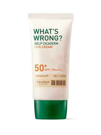 Крем для лица солнцезащитный Сикадерм для чувствительной кожи SPF50+ PA++++, 50 г Frudia