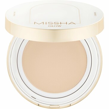 Кушон тональный Прозрачное свечение Glow Cushion, тон 21N, 14 г Missha