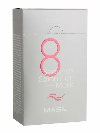 Маска для волос набор 8seconds salon hair mask stick pouch (20 шт.X8 мл)  Masil