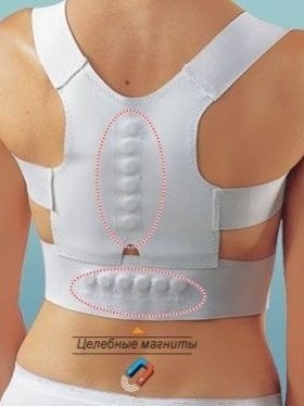 Корректор осанки магнитный Кипарис Bradex