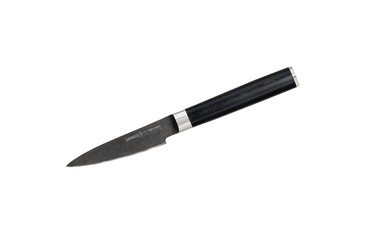 Нож кухонный Mo-V Stonewash овощной 90 мм Samura