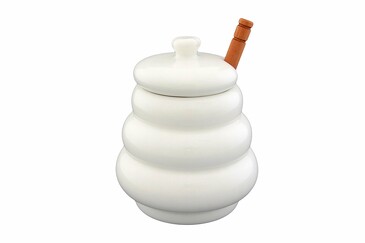 Горшочек д/меда 420 мл. Бочонок Elan Gallery