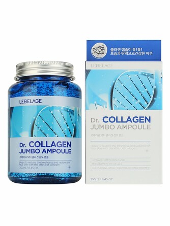 Сыворотка для лица с гиалуроновой кислотой и коллагеном омолаживающая, 250 мл Lebelage