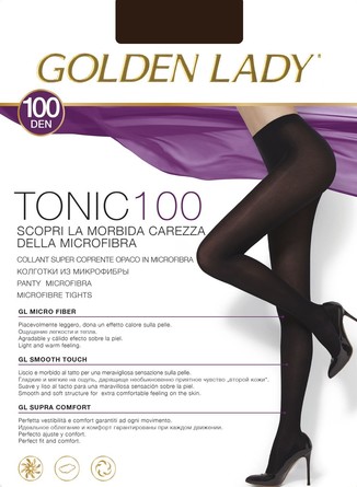 Колготки (2 пары) Tonic 100 Golden Lady