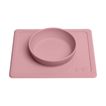Тарелка-плейсмат силиконовая уменьшенная Mini Bowl Ezpz