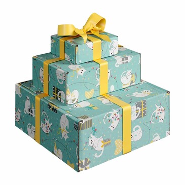 Комплект коробов подарочных (3 шт.: 26х26.5х10 см, 23х14х7.5 см, 13х10х4.5 см) Valiant