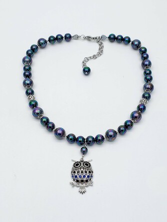 Колье Роман с камнем Selena