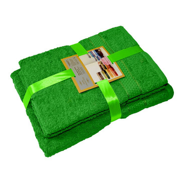 Набор махровых подарочных полотенец (3 шт.) Aisha Home Textile