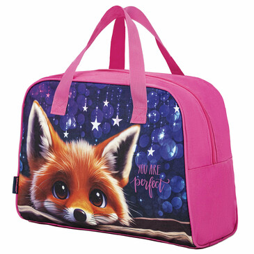 Сумка для занятий с ручками, 35x25x15 см, Cute fox Brauberg