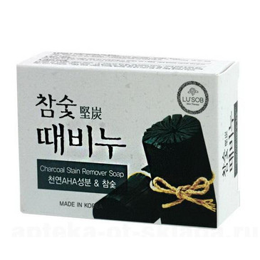 Отшелушивающее мыло с экстрактами древесного угля, 100 г Dongbang