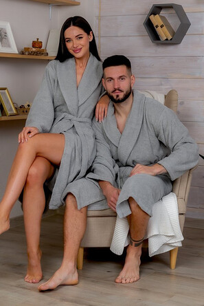 Халат махровый банный Mintex