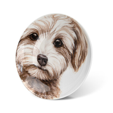 Тарелка Dogs 10 см (фарфор) Fissman