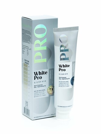 Паста зубная отбеливающая с углем против глубоких пятен на эмали, 205 г WhitePro