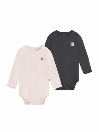 Набор боди с длинным рукавом Basic (2 шт.) Bossa Nova