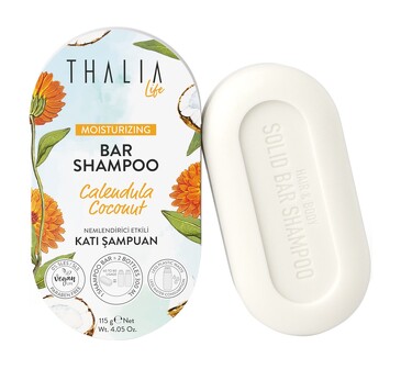 Шампунь твердый для волос увлажняющий, 115 г,  Thalia Natural Beauty