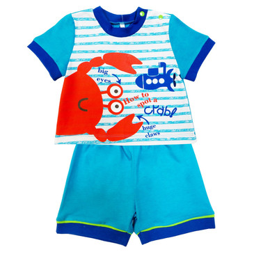 Комплект (футболка и шорты) Подводный мир Soni kids