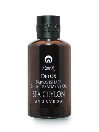 Масло для ухода за телом сарва-вишади Детокс Spa Ceylon, 250 мл