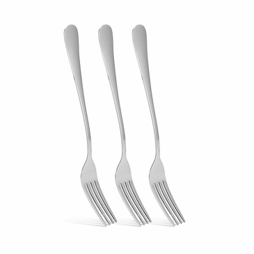 Набор столовых вилок (3 шт.) FLAVIA 20 см (нерж. сталь) Fissman