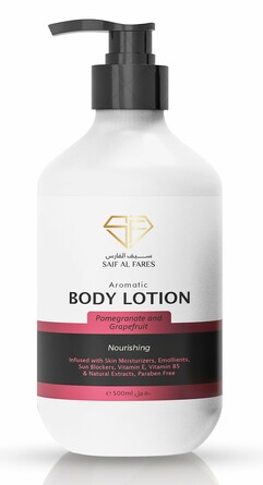 Лосьон для тела Pomegranate And Grapefruit, 500 мл Saif Al Fares