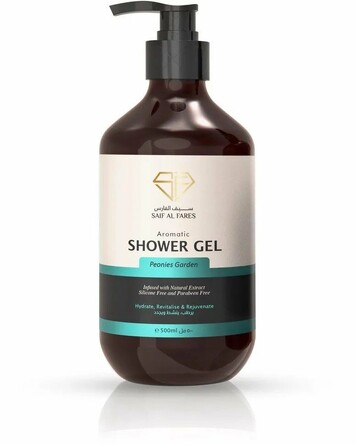 Гель для душа Peonies Garden, 500 мл Saif Al Fares