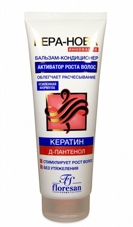Бальзам-кондиционер Активатор роста волос с кератином Кера-Нова, 250 мл Floresan