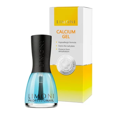 Уход за ногтями. Кальциевый щит Calcium Gel, 15 мл Limoni