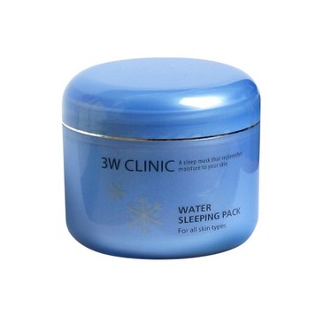 Маска для лица ночная Увлажнение Water sleeping pack 3W Clinic