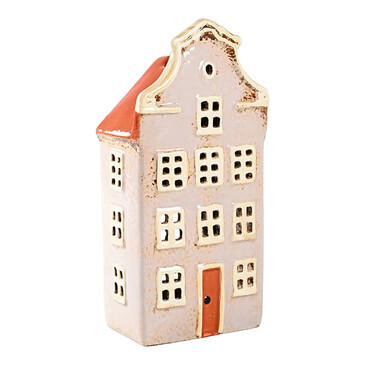 Подсвечник House for T-light Grey 9,5х6,5х19 см Det Gamle Apotek
