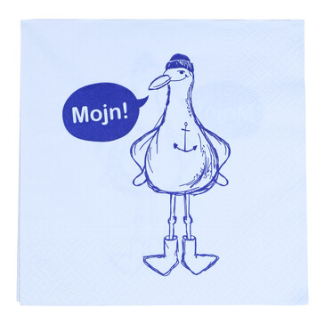 Салфетки бумажные Nautical Seagull (20 шт. по 33x33 см) Det Gamle Apotek