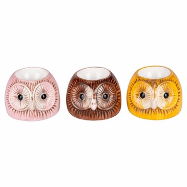 Набор (3 шт.) подставок для яиц Les Petites Owl Villa D'Este