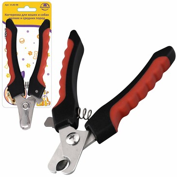 Когтерезка для кошек и собак мелких и средних пород 12х4,5 см Мультидом