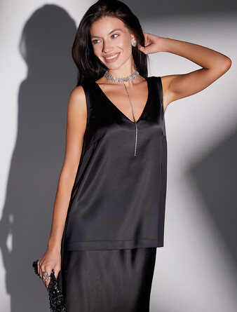 Топ элегантный Vilatte