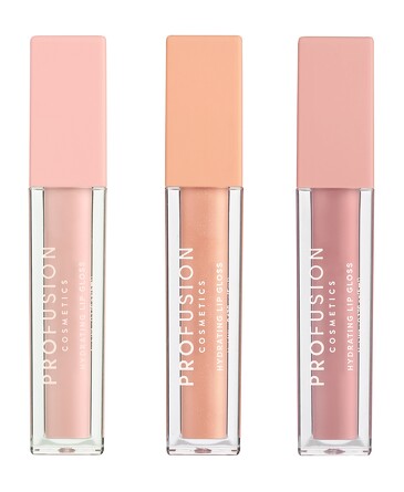Блеск для губ Lip Trio Nudes, 3 шт. по 5 мл Profusion