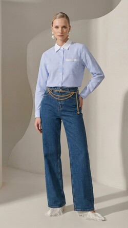 Джинсы Nastya Sergeeva by May Be