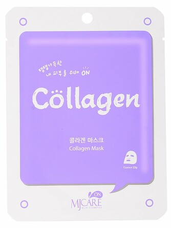 Маска тканевая для лица с коллагеном on collagen 22 г Mijin