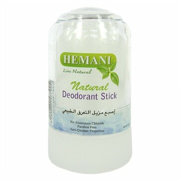 Дезодорант кристалл алунит, натуральный, Natural , 70 г Hemani